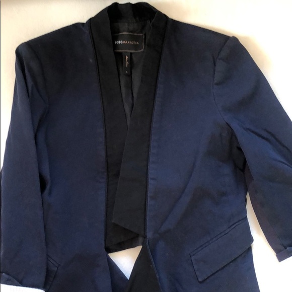 BCBG navy blazer - Picture 3 of 5